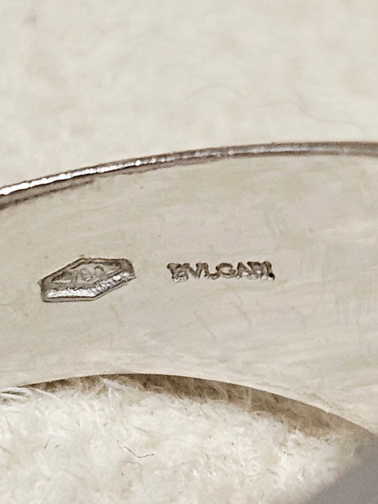 Bvlgari - Δαχτυλίδι - Bvlgari Cabochon - 18 καράτια Λευκός χρυσός #2.1