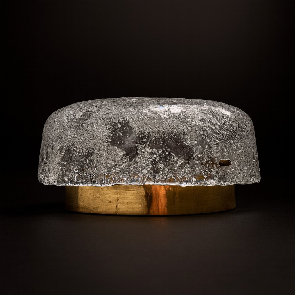 Egon Hillebrand - 吸顶灯 - 玻璃, 黄铜 #1.0