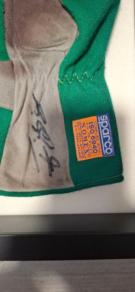 麦克·舒马赫 - 2010 - Karthandschuhe Nomex FIA #1.0