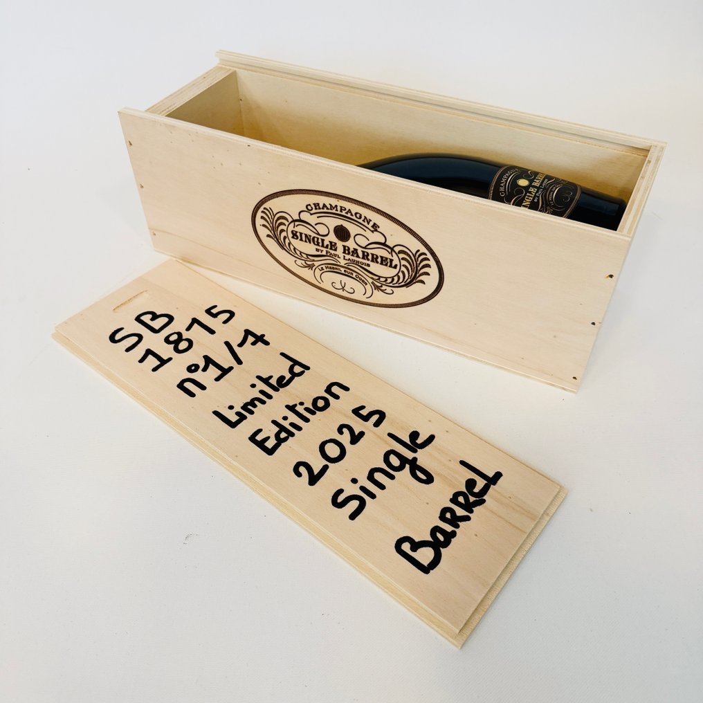 Paul Launois, Single Barrel, Limited Edition 2025 n.1/7 "Cellar Experience at the Winery" - 香檳 - 1 馬格南瓶(1.5公升) #1.0