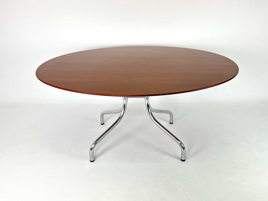 I.C.F. De Padova - Vico Magistretti - Τραπέζι - Λάμψε - Αλουμίνιο, Ξύλο #2.1