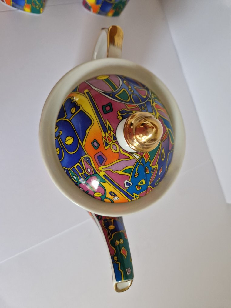 Limoges - 咖啡用具 (7) - 瓷 #4.3