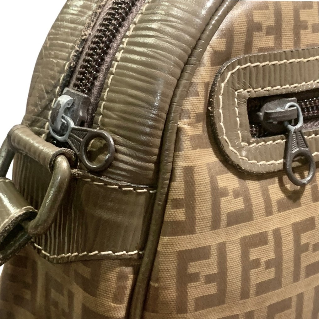 Fendi - COATED FABRIC ZUCCHINO BAG - Borsa a tracolla #2.1