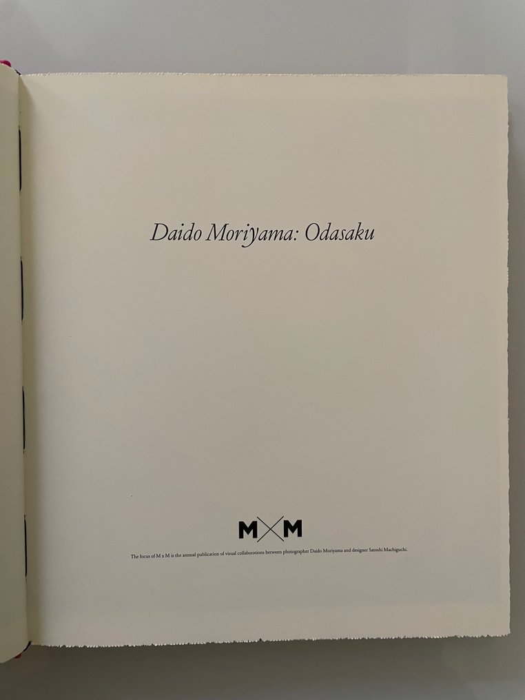 Signed; Daido Moriyama - Odasaku - 2016 #3.2