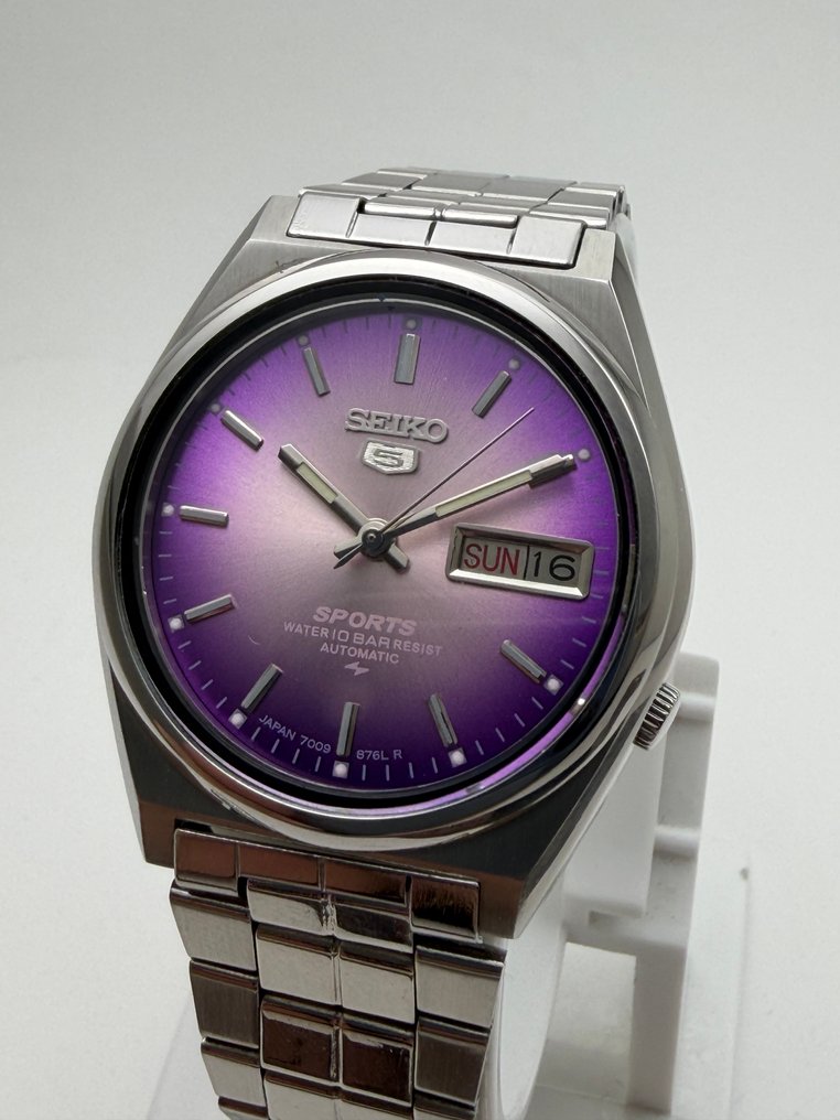 Seiko - Seiko 5 Sports Automatic - χωρίς τιμή ασφαλείας - 7009 - Άνδρες - 1980-1989  #3.2