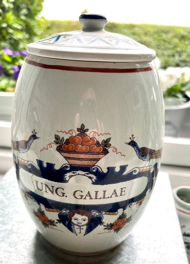 Oud Delft, Nijmegen - Βαζάκι φαρμακείου (4) - Delftware - Apotherspotten #3.2