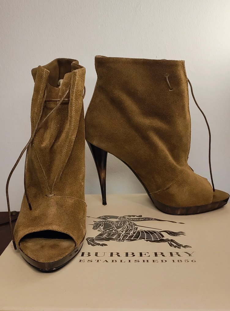 Burberry - Christopher Bailey - Suede leather - Botines - Tamaño: EU 38 #4.3