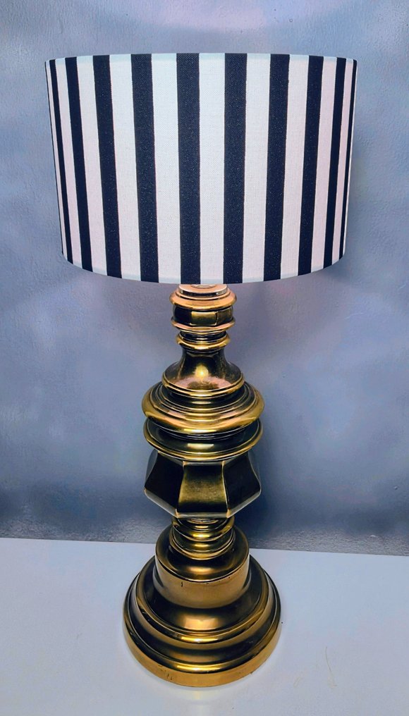 Kullmann - Table lamp - Imposing Hollywood Regency lamp - Copper #2.1