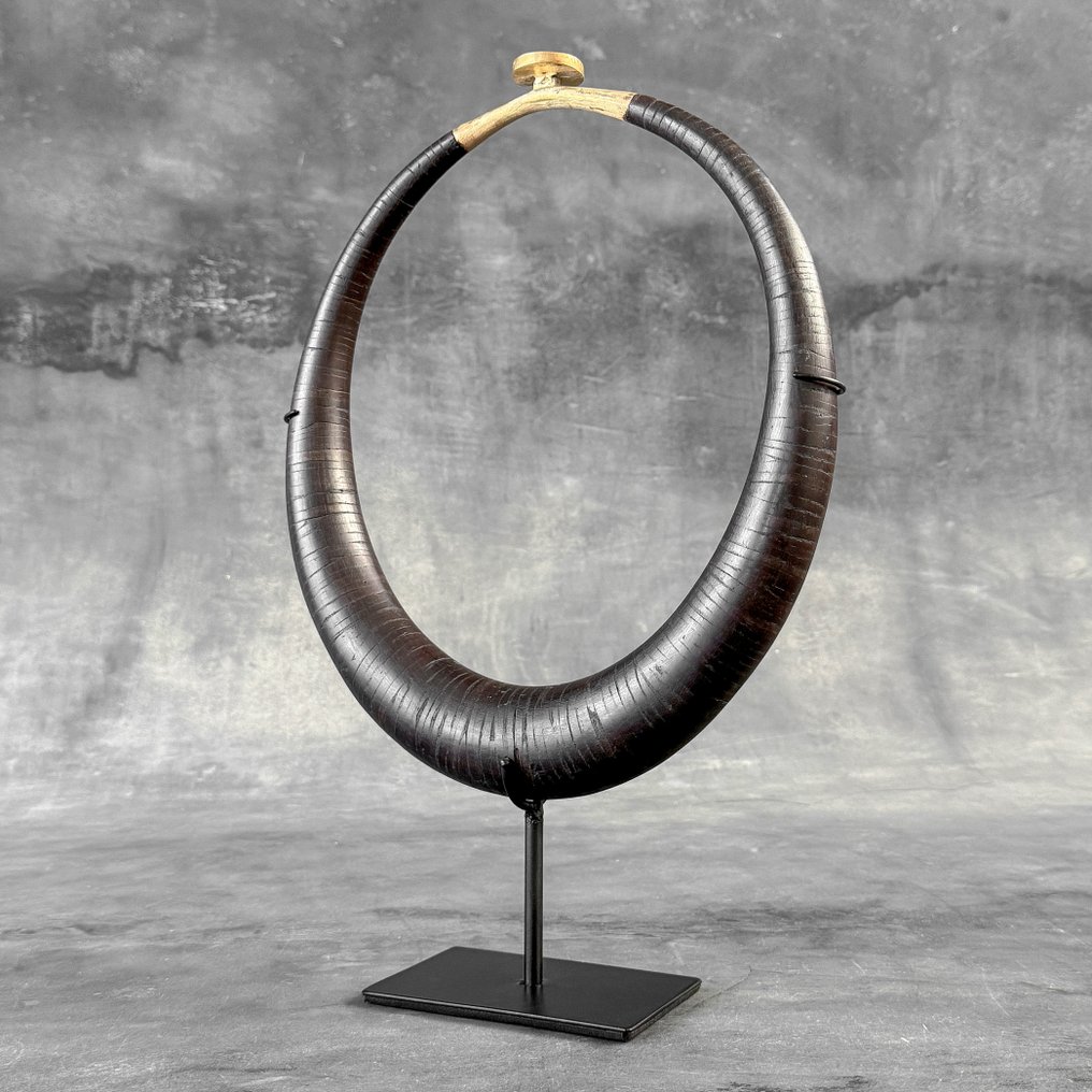 Ornamento decorativo - NO RESERVE PRICE - Decorative ornament - Head hunters necklace (kalabubu) - Indonesia #1.0