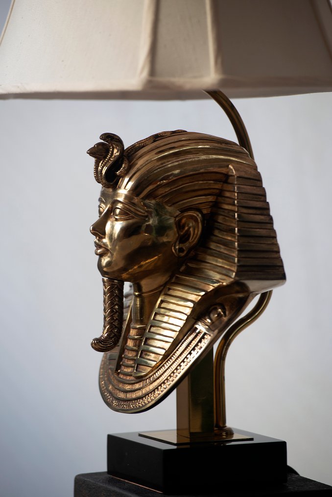 Deknudt - Table lamp - Tutankhamun - Gilt brass #1.0