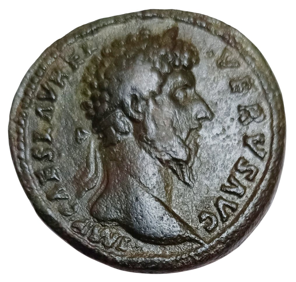 Impero romano. Lucio Vero (161-169 d.C.). Sestertius Rome, AD 161-162 #1.0