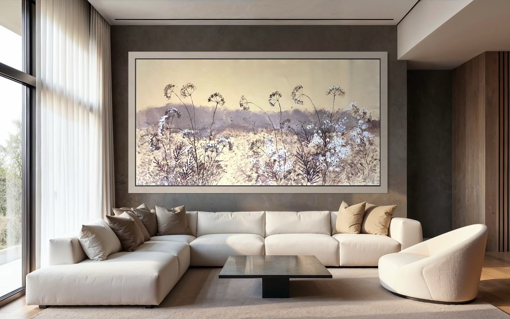 VOLHA - Silence -XXL-hand painted #1.0