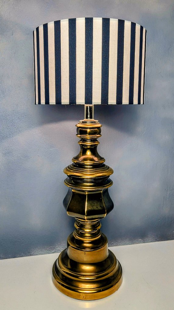 Kullmann - Table lamp - Imposing Hollywood Regency lamp - Copper #1.0