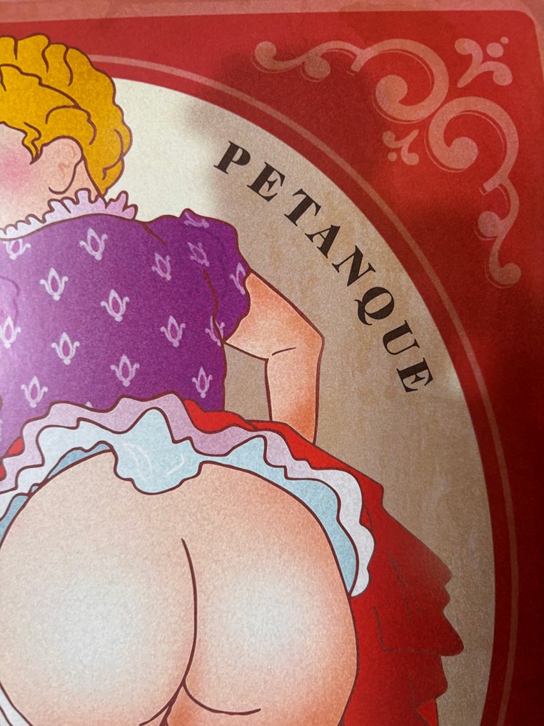 Atelier Collomb - FANNY  Petanque / licensed print - #3.2