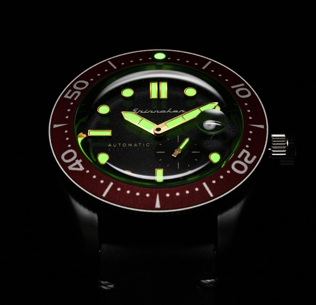 Spinnaker - Automatic - Curved Sapphire - 8218 Premium Cal. - Date - Rare - New - χωρίς τιμή ασφαλείας - Άνδρες - 2025 #3.2