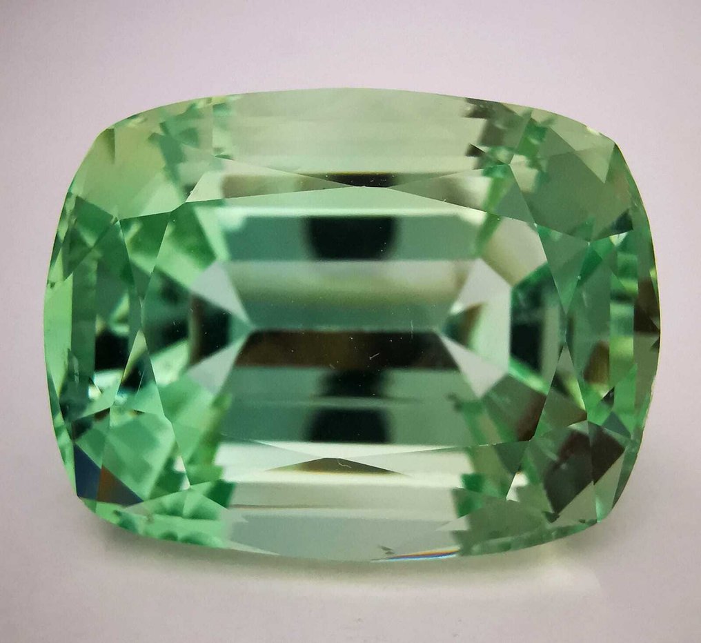 No Reserve Price Spodumene - 75.09 ct - Antwerp Laboratory for Gemstone Testing (ALGT) - Yellowish Green #1.0
