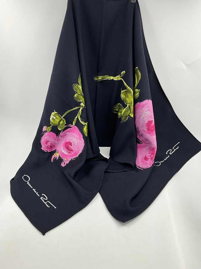 Oscar De La Renta - Étole MAJESTUEUSE -Plaid - Eșarfă #3.2