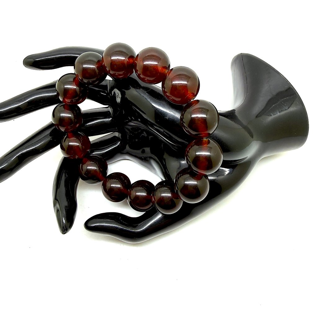 手链 波罗的海琥珀 大珠 16 毫米 32.6 克 - 琥珀 - Baltic amber - succinite #1.0