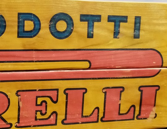 倍耐力轮胎产品标识牌 - 94.5厘米 - 广告标牌 - 木 #2.1