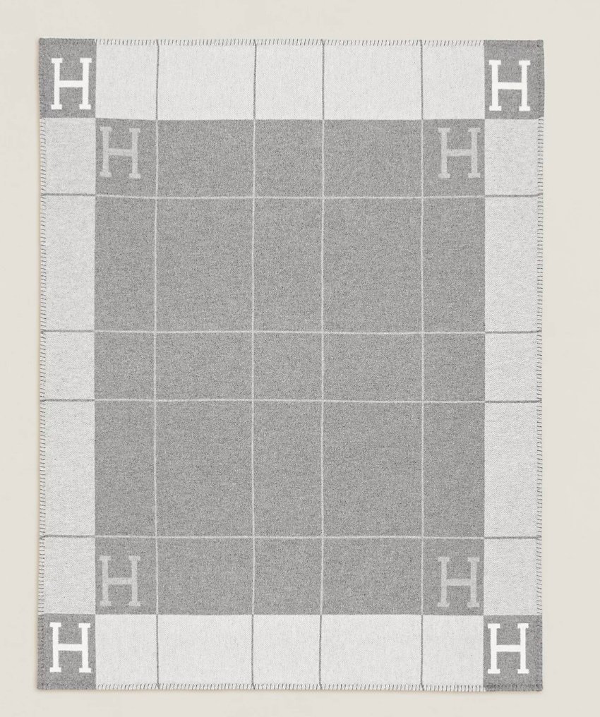 Hermès - Avalon - 毛氈  - 135 cm - 170 cm #1.0