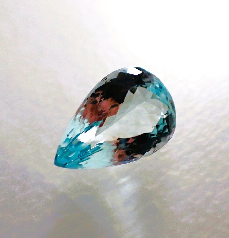 Blau Aquamarin - 5.09 ct - Antwerp Laboratory for Gemstone Testing (ALGT) - Clean – Kostenloser Versand #2.1