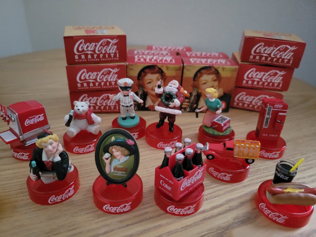 kaiyodo  - Toy figure 2003 Coca-Cola Graffiti Oldies Figure Collection - Complete Set of 11 #1.0