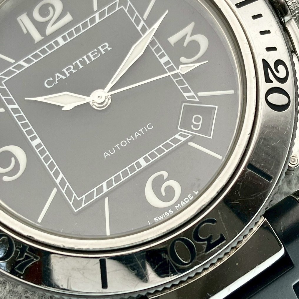 Cartier - Pasha Seatimer - Zonder minimumprijs - W31077U2 2790 - Heren - 2010 #4.3