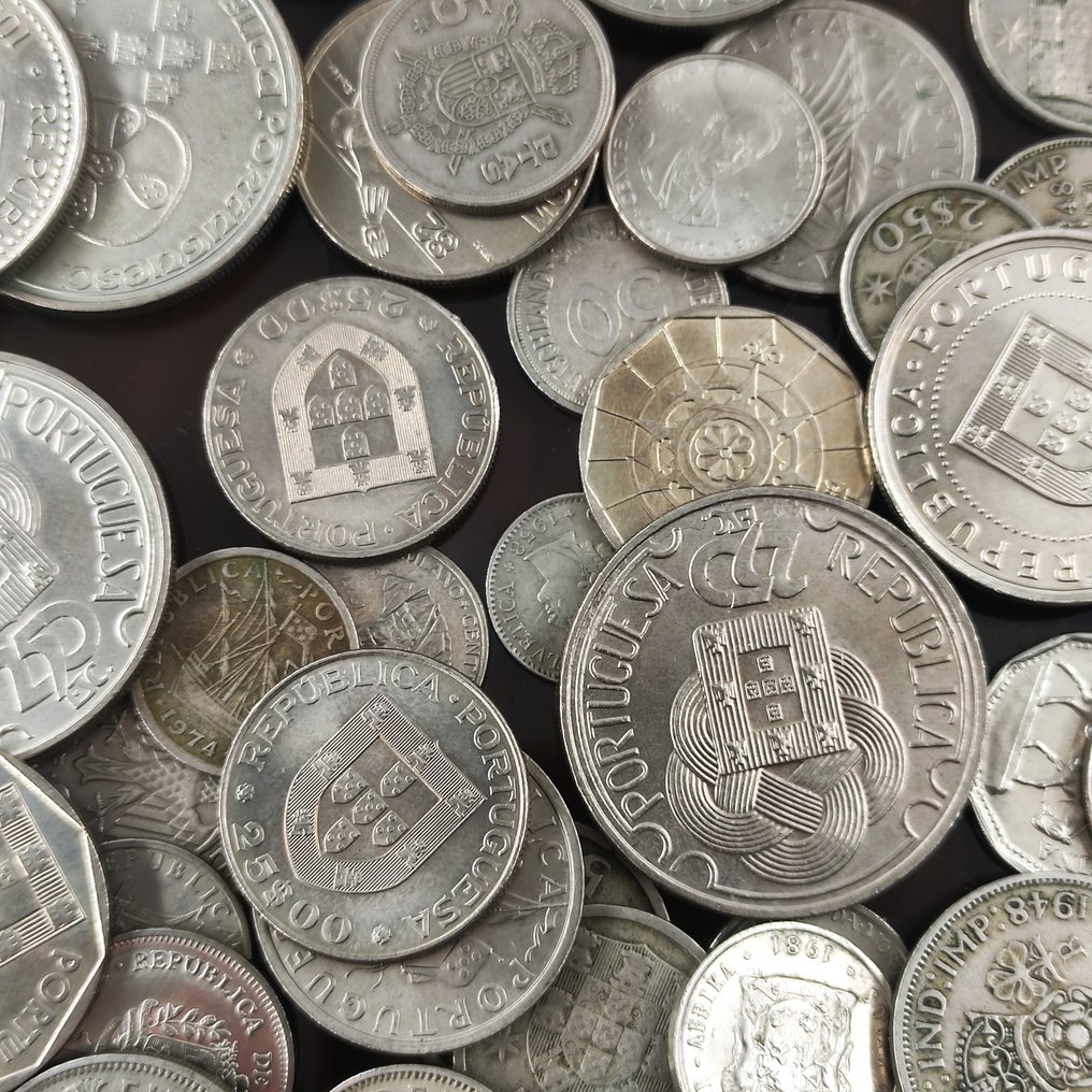 Κόσμος. Lot with 185 Copper-Nickel World Coins (several countries, several dates)  (χωρίς τιμή ασφαλείας) #4.3