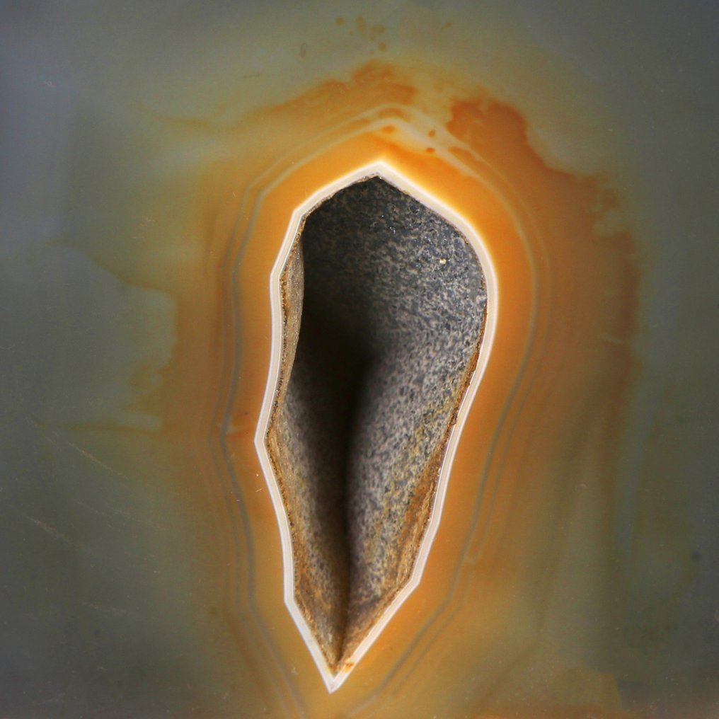 无底价 - 彩虹玛瑙 晶洞 - 13x13x6 厘米- 2.47 kg #4.3