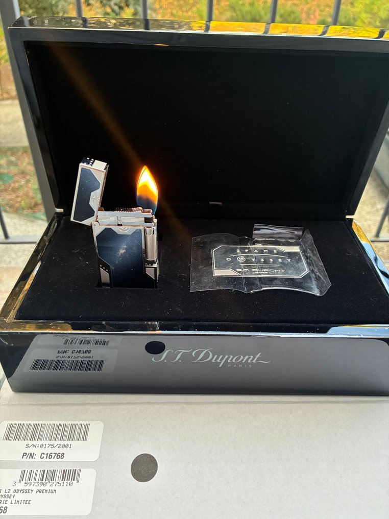 S.T. Dupont - Ligne 2 Odyssey - Lighter - Silver plated, Lacquer #2.1