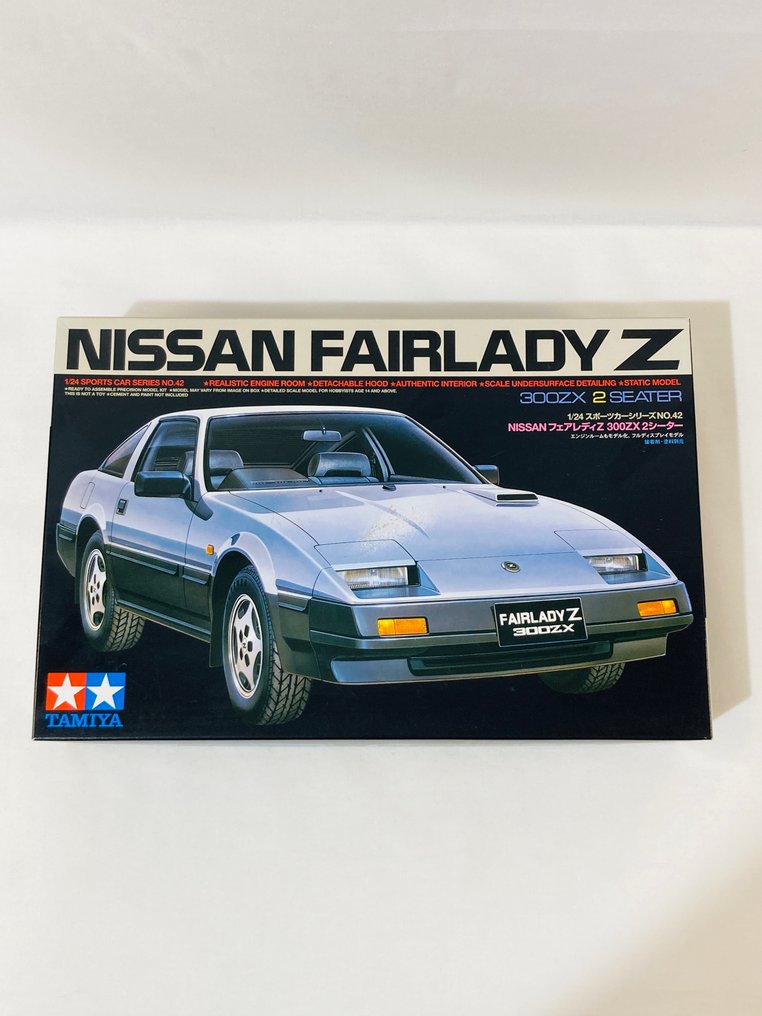 Tamiya 1:24 - Modelsæt - Nissan Fairlady Z 300ZX 2 Seater - 24042 Vintage 1984'ere #1.0