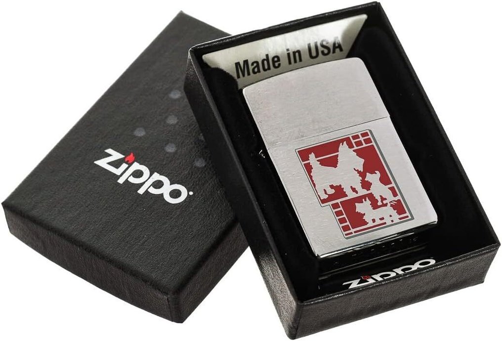 Zippo - Ingen mindstepris - Lighter - Stål (rustfrit) #1.0
