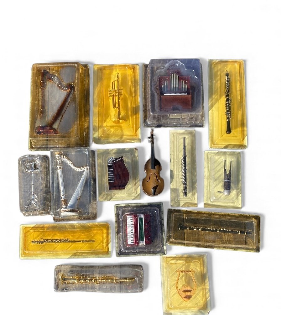 主題系列 - 十五个乐器迷你模型 #1.0