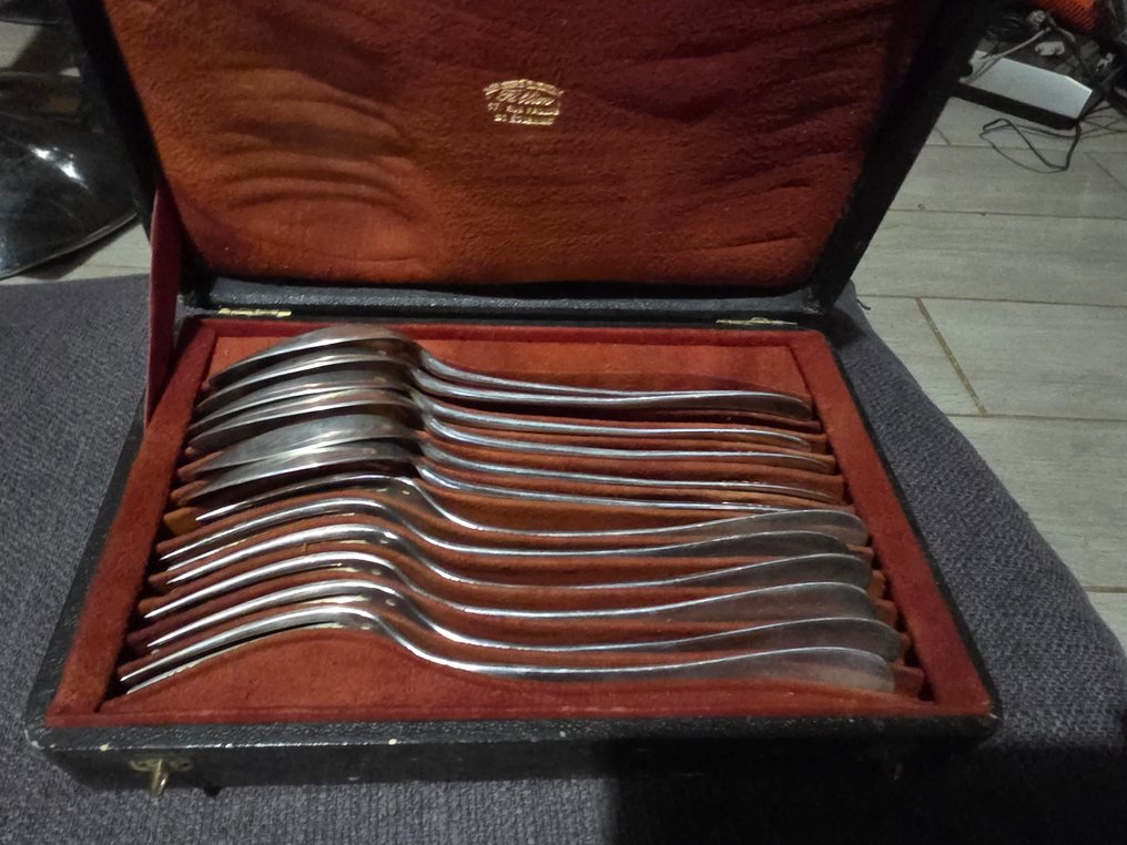 Cutie lingură (12) - .925 argint #1.0