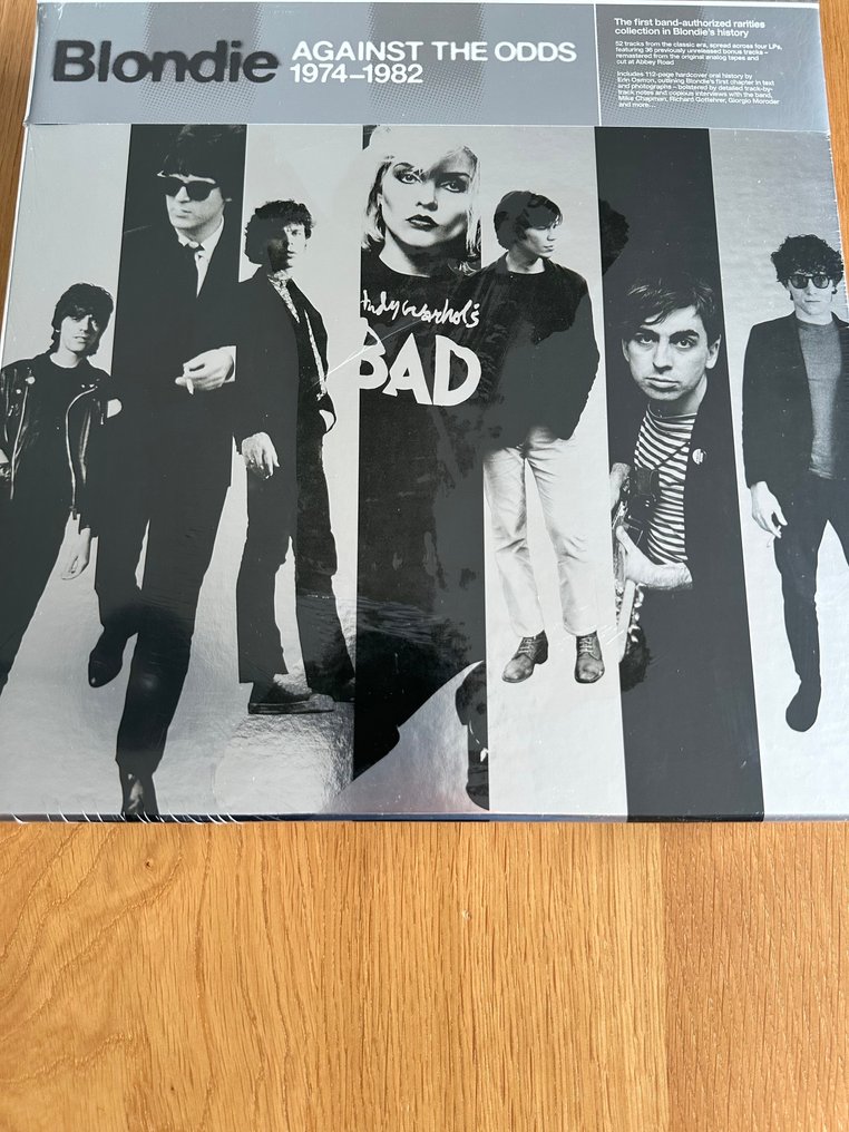 Blondie - Against The Odds 1974-1982 Box Set 4 LP Limited Edition - LP-boksi - Reissue - 2022 #4.3