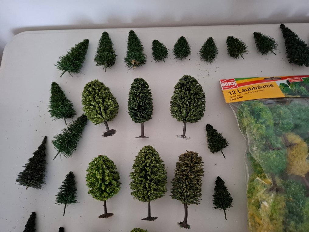 Noch, Heki H0 - Model train landscape (120) - Deciduous trees and pine trees 120x #2.1