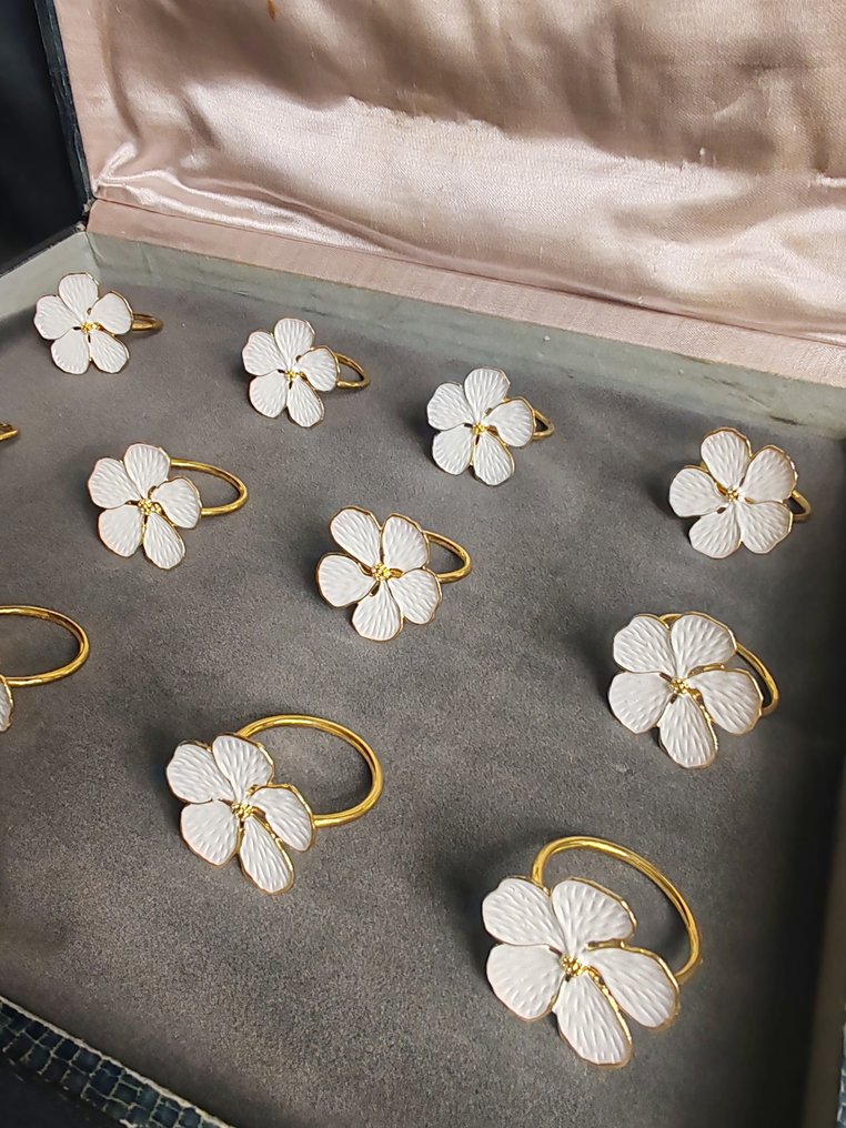 餐巾套環 (12)  - 金屬 #4.3