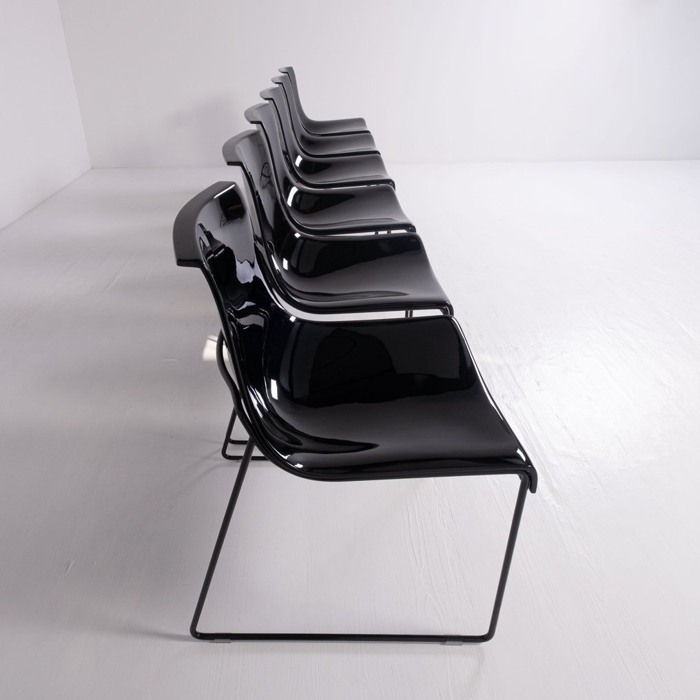 Pianca - Elena Offelli - Stol (6) - Sky - Plast, Stål #2.1