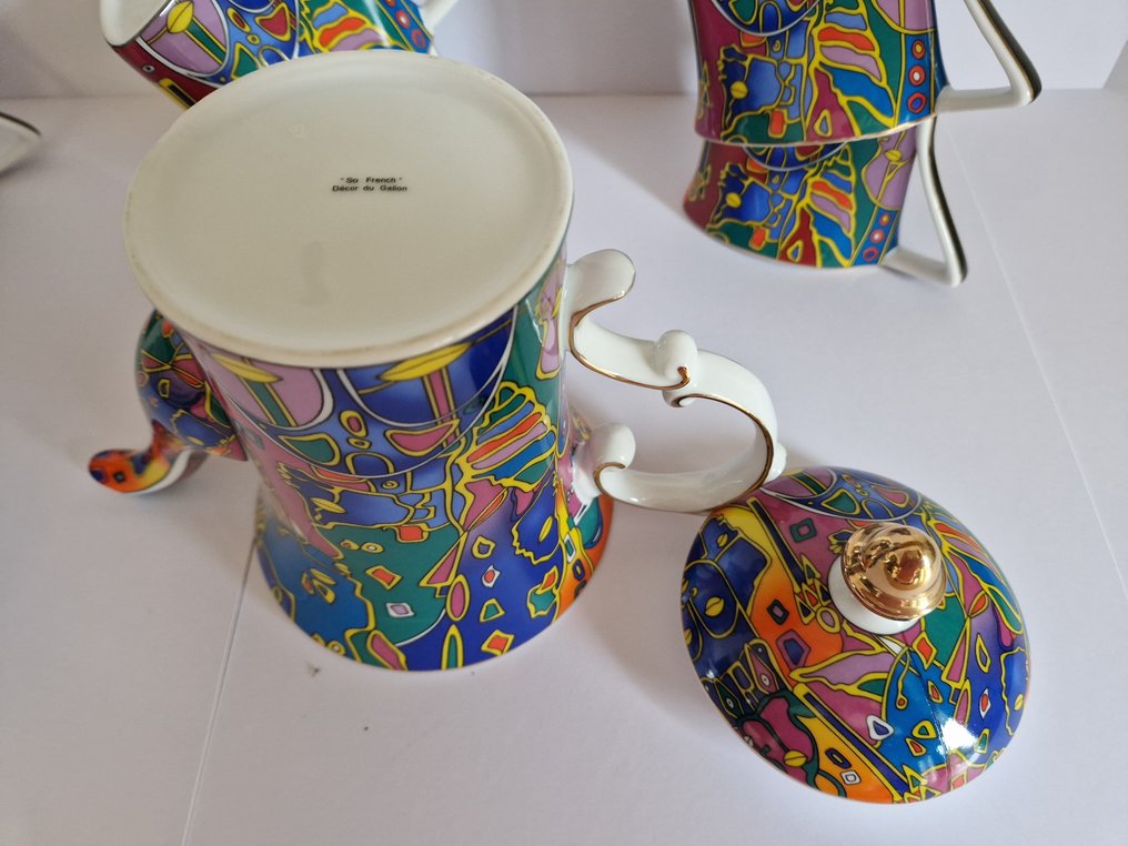 Limoges - 咖啡用具 (7) - 瓷 #2.1