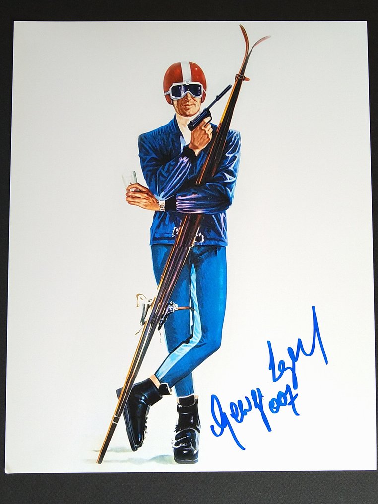 James Bond 007: On Her Majesty’s Secret Service - George Lazenby "007" - Signed photo with COA #1.0