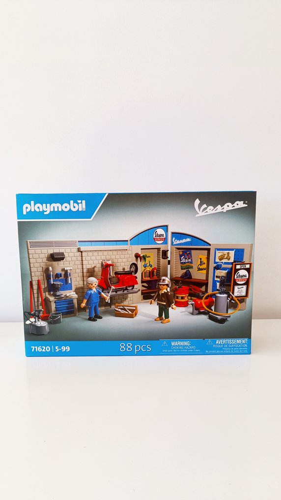 Playmobil - Vespa - 71620 - Playmobil Vespa Garage Set - 2020+ - Germany #2.1