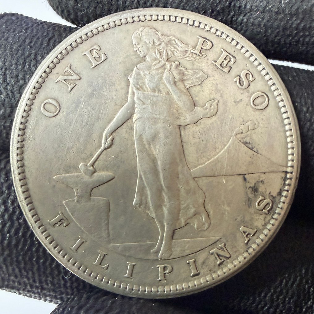 Philippines. 1 Peso 1909  (No Reserve Price) #1.0