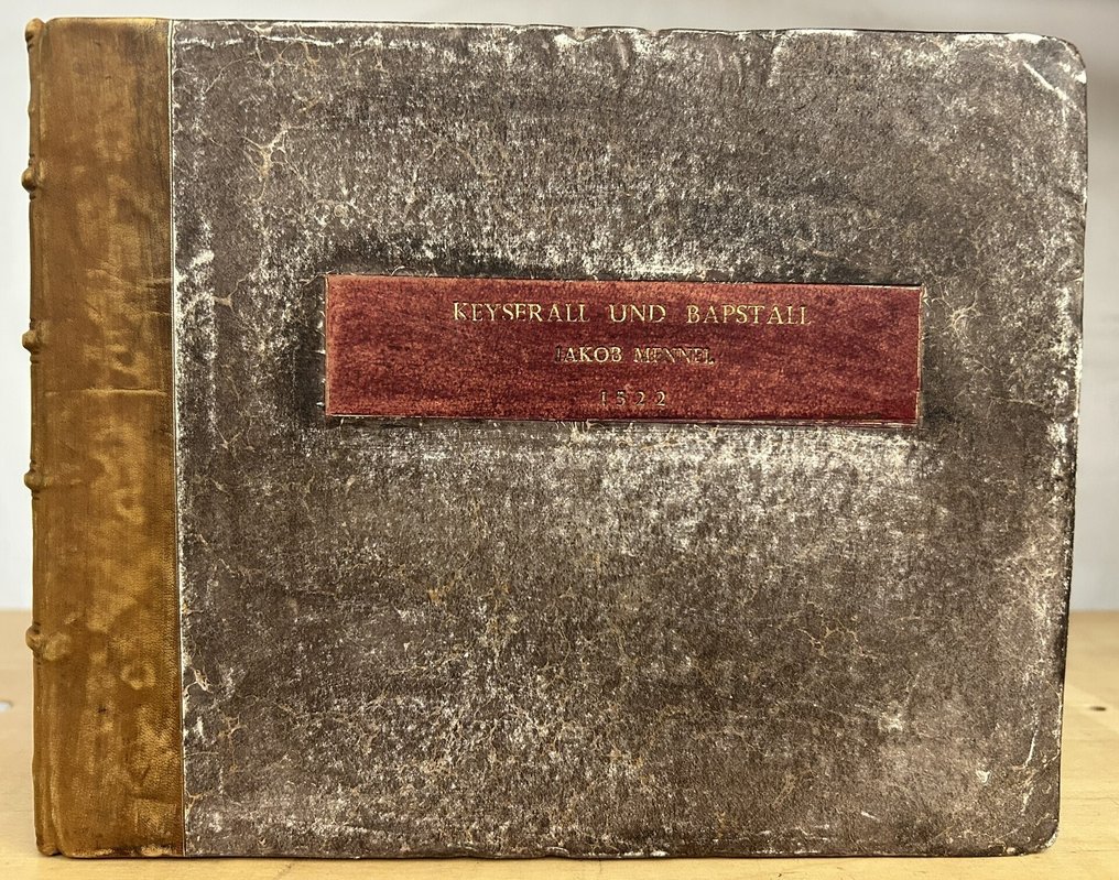 Jakob Mennel - Keyserall und Bäpstall. Erste und einzige Ausgabe - 1522 #2.1