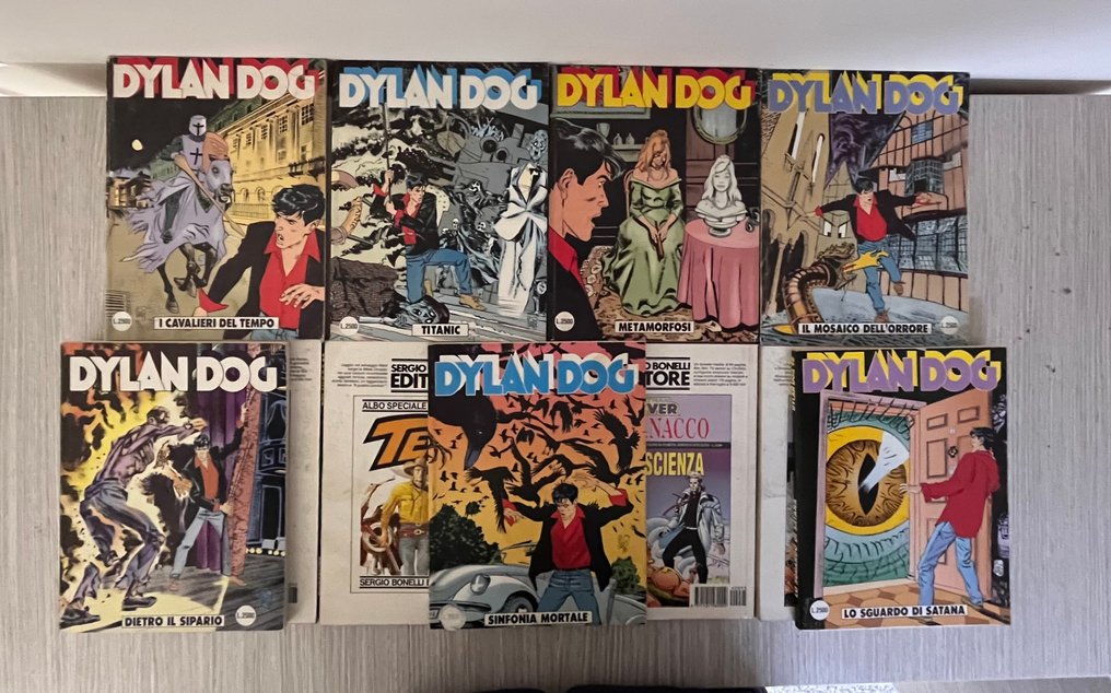 Dylan Dog nn 51/99 - sequenza completa - 49 Comic - 第一版 - 1990/1995 #3.2