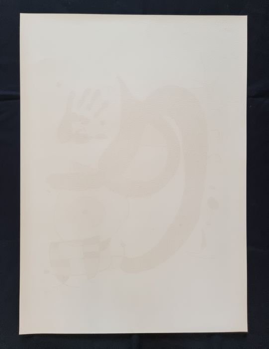 Joan Miro (1893-1983) - Femme à l'oiseau #4.3