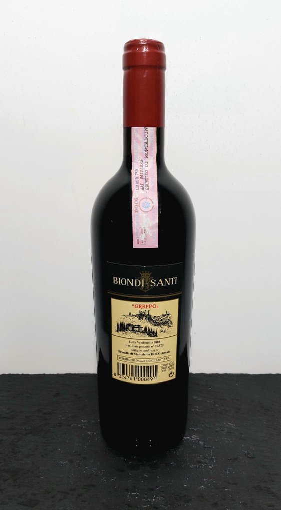 2004 Biondi Santi, Tenuta Greppo - Μπρουνέλο ντι Μονταλσίνο - 1 Î¦Î¹Î¬Î»Î· (0,75L) #2.1