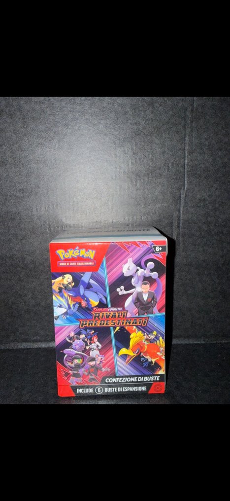 Pokémon - 1 Box - Bundle Rivali Predestinati - Scarlet & Violet - Rivali Predestinati #1.0