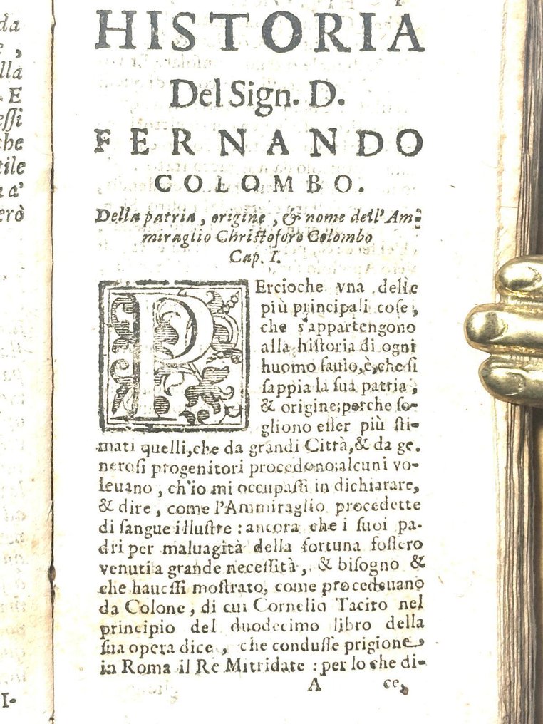 Fernando Colombo; tradotto da Alfonso Vlloa - (EXPLORATIONS and TRAVELS IN THE NEW WORLD) Historia del Sign. D. Fernando Colombo - 1685 #4.3