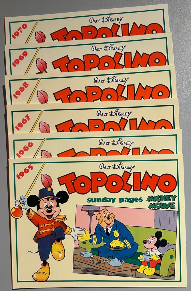 Topolino - cronologia completa Tavole Domenicali - 21 Album - 1983/1989 #3.2