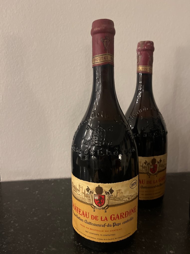1970 Château de la Gardine - Châteauneuf-du-Pape - 6 Pullot (0.7 L) #1.0